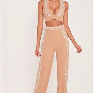 Missguided x Carli Bybel Embroidered Set